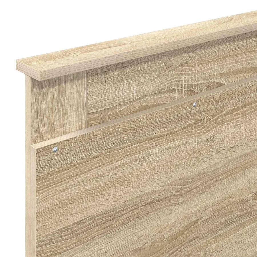 Cadre de lit avec tiroir Chêne Sonoma 75 x 190 cm Pin massif - 11