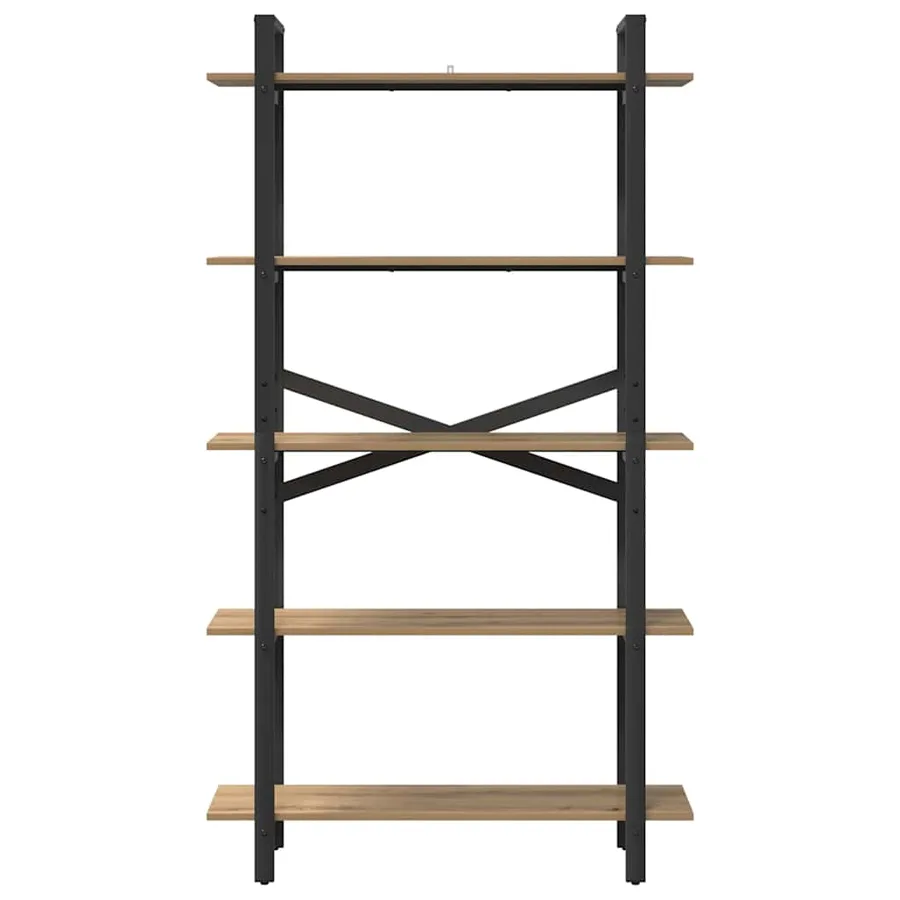 Étagère 5 niveaux 100 x 33,5 x 178 cm Bois d'ingénierie - 5