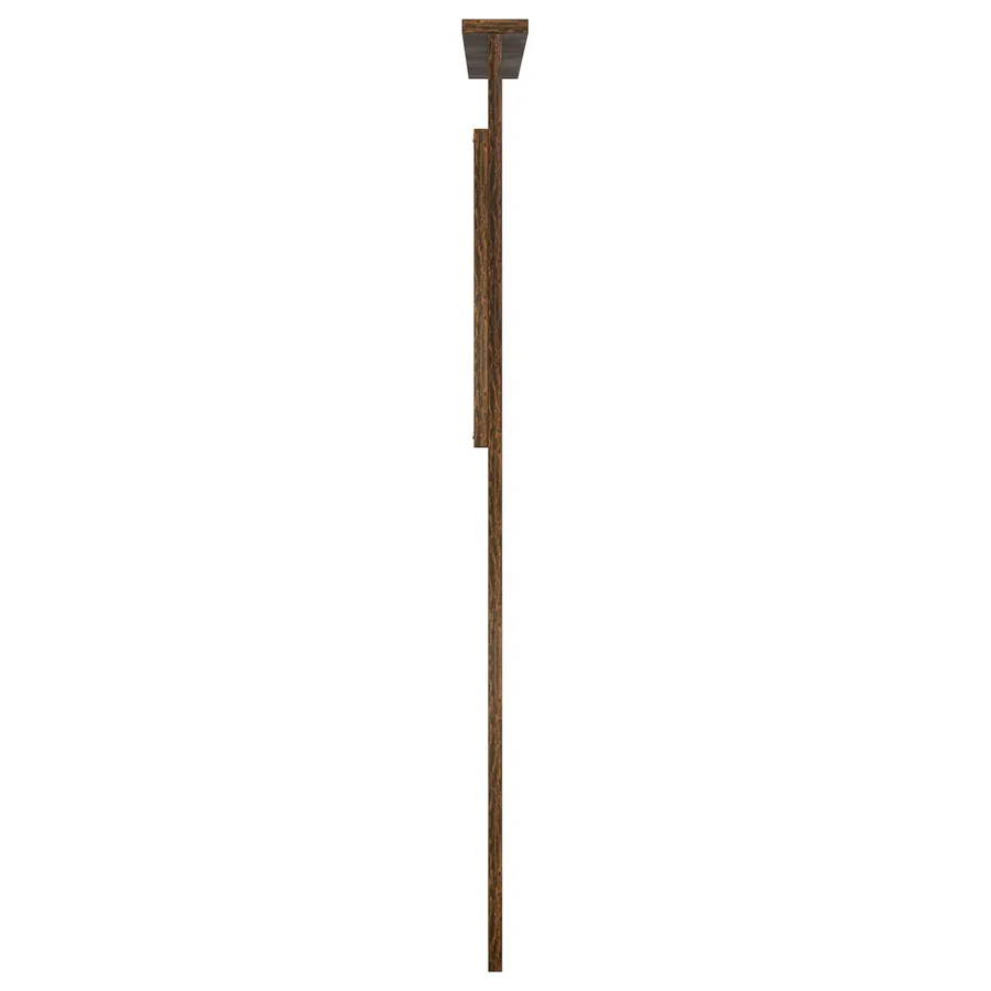 Tête de lit avec tête de lit Chêne fumé 80 cm Bois d'ingénierie - 5