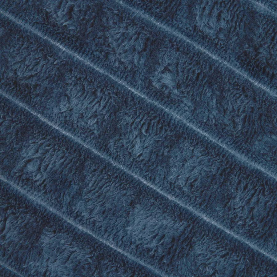 Jeté Bleu marine 200 x 150 cm Toison - 7