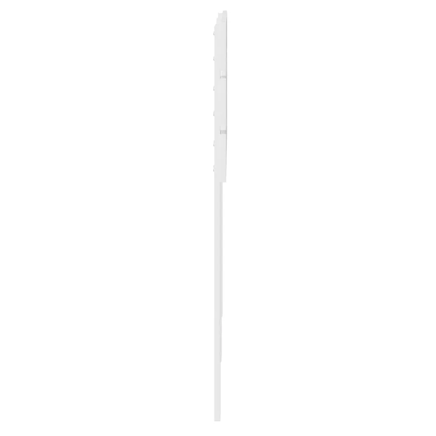 Tête de lit Blanc Bois d'ingénierie - 5