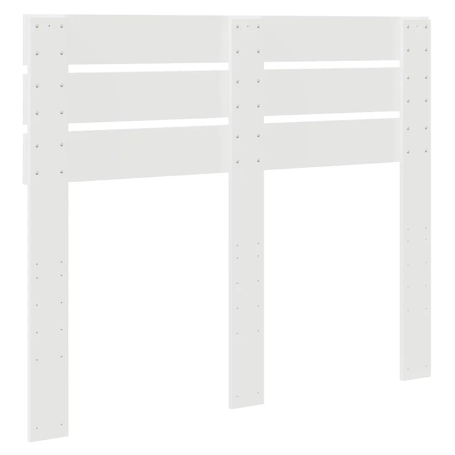 Tête de lit Blanc Bois d'ingénierie - 6