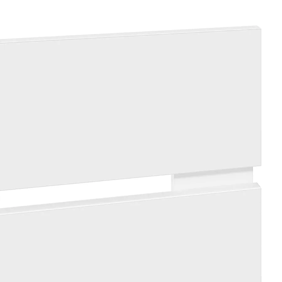 Tête de lit Blanc Bois d'ingénierie - 7