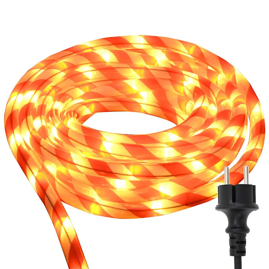 Lumière en corde avec 1200 LED Blanc chaud 50 m PVC - 2