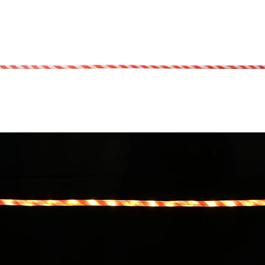 Lumière en corde avec 1200 LED Blanc chaud 50 m PVC - 7