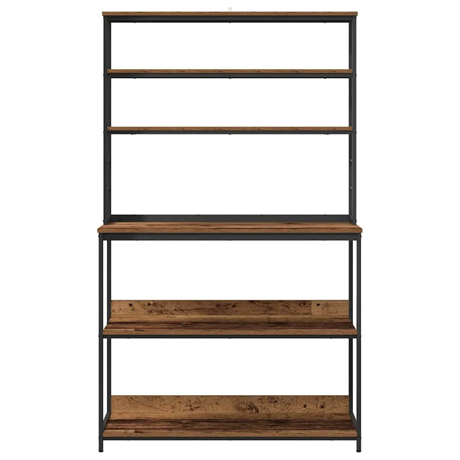 Étagère de cuisine Bois Ancien 100 x 40 x 168 cm - 6