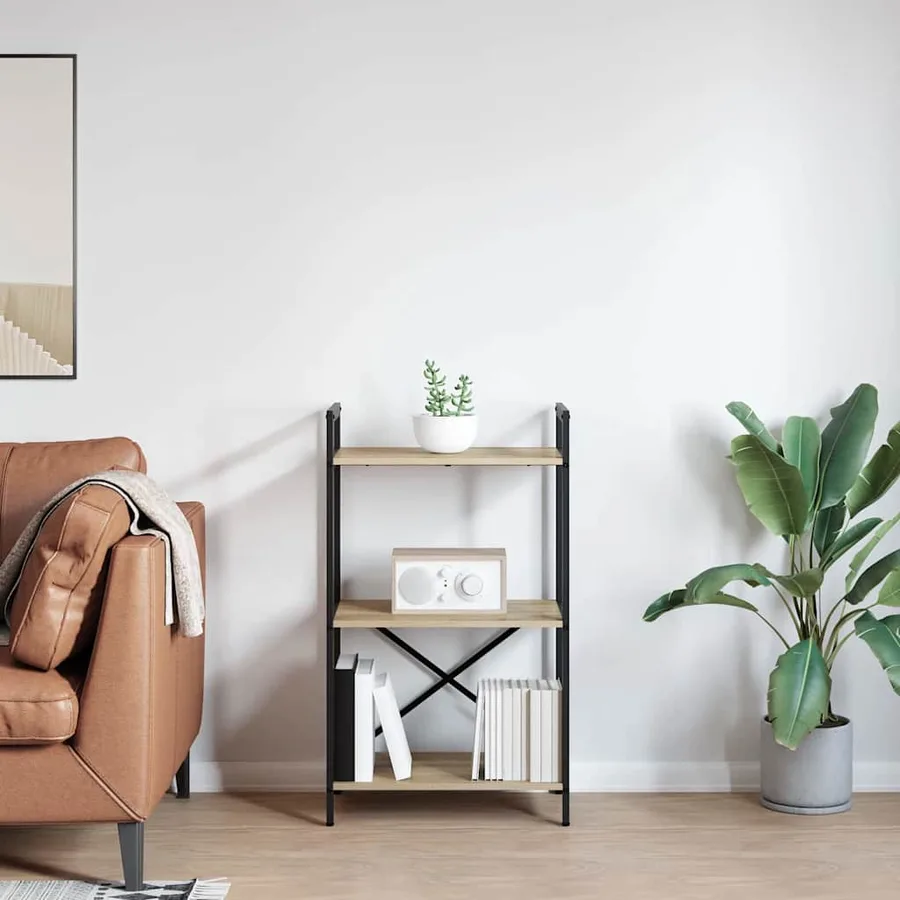 Étagère Chêne Sonoma 56 x 34 x 96 cm Bois d'ingénierie - 4