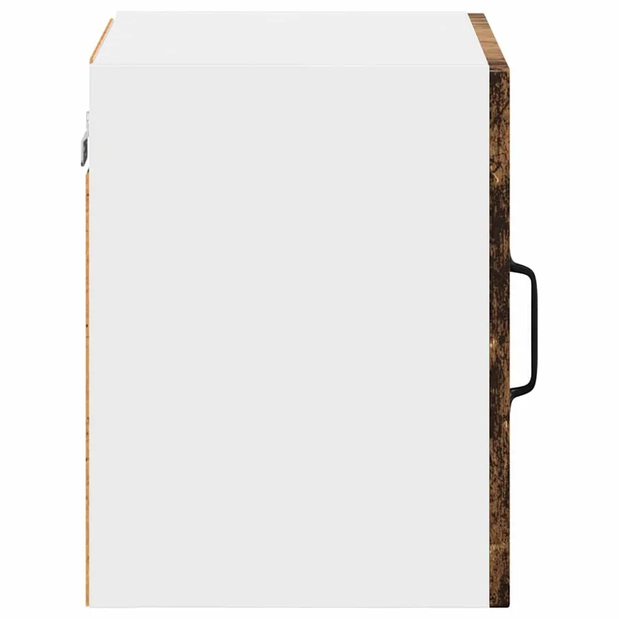 Cabinet en verre mural LUCCA Bois ancien 40 x 31 x 40 cm - 7