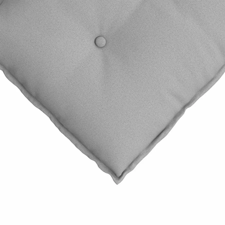 Coussin de Dos Gris nuage 60 x 19 x 50 cm tissu - 7