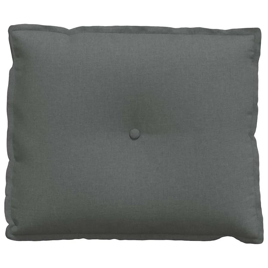 Coussin de Dos Gris foncé 60 x 19 x 50 cm tissu - 5