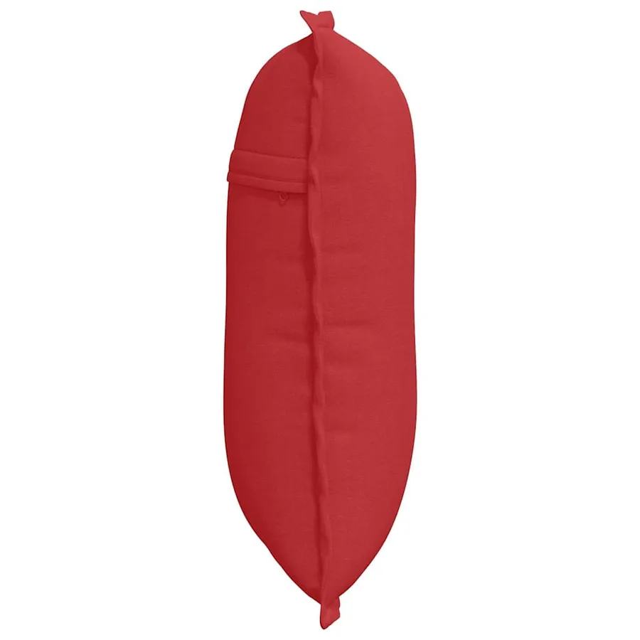 Coussin de Dos Rouge 50 x 19 x 45 cm tissu - 6
