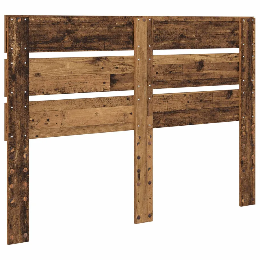 Tête de lit Bois ancien Bois d'ingénierie - 6