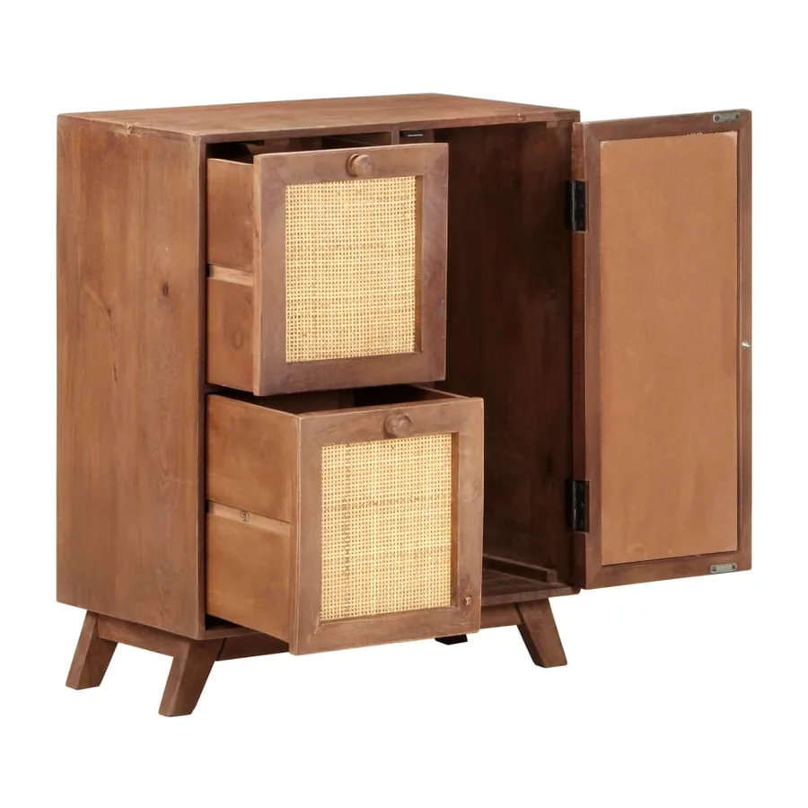 Buffet 60x35x75 cm Bois de manguier massif - 4