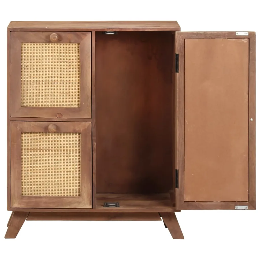 Buffet 60x35x75 cm Bois de manguier massif - 5