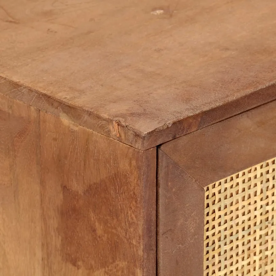 Buffet 60x35x75 cm Bois de manguier massif - 6