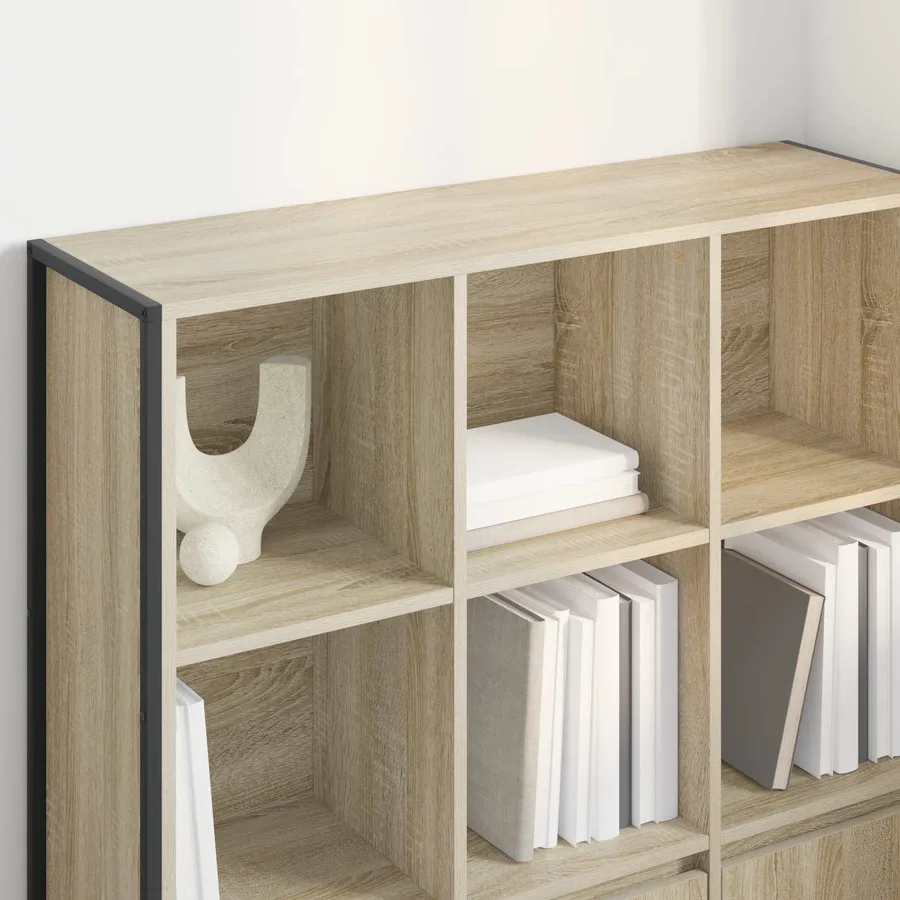 Bibliothèque 99,5 x 30 x 108 cm Bois d'ingénierie Sonoma - 4