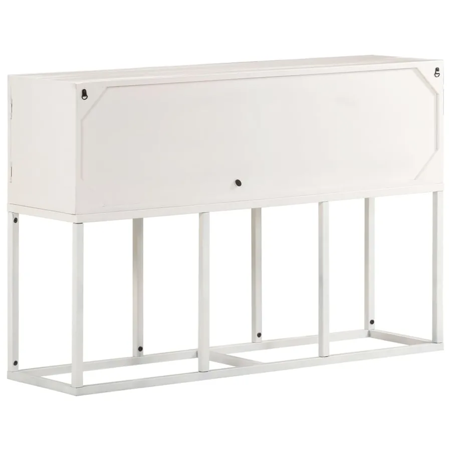 Buffet 115x30x76 cm Bois de manguier massif - 3