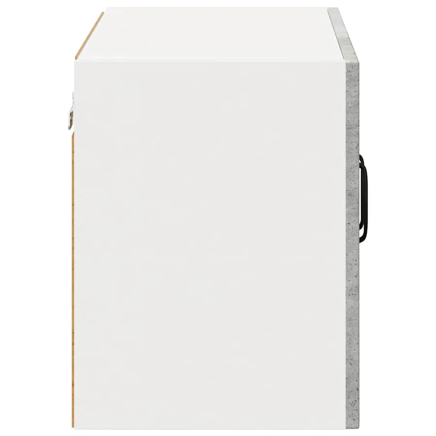 Meuble mural LUCCA Gris béton 60 x 31 x 40 cm Bois d'ingénierie - 7