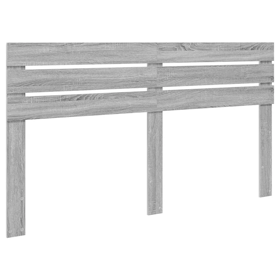 Cadre de lit Gris Sonoma 180 x 200 cm Pin massif - 6