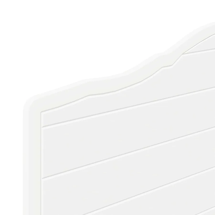 Tête de lit Blanc Bois d'ingénierie - 7