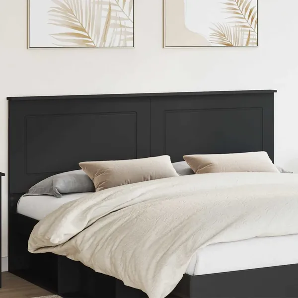 Tête de lit Chêne Noir 100 cm Bois d’ingénierie