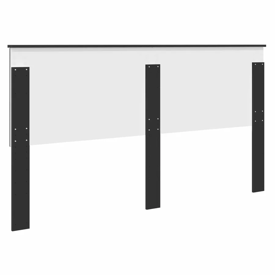 Tête de lit Chêne Noir 100 cm Bois d’ingénierie - 6