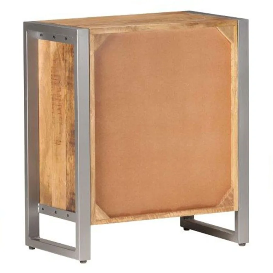 Buffet 60x35x70 cm Bois de manguier brut - 4
