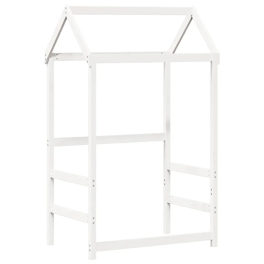 Ensemble de lit de jour et de banc et toit sans matelas blanc - 5
