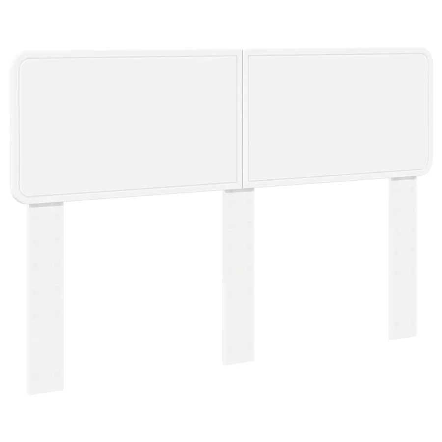Tête de lit Blanc Bois d'ingénierie - 2