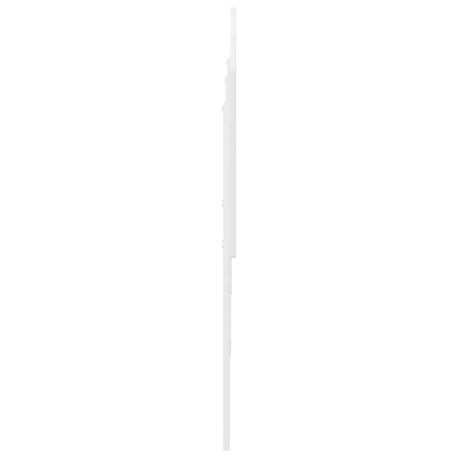 Tête de lit Blanc Bois d'ingénierie - 5
