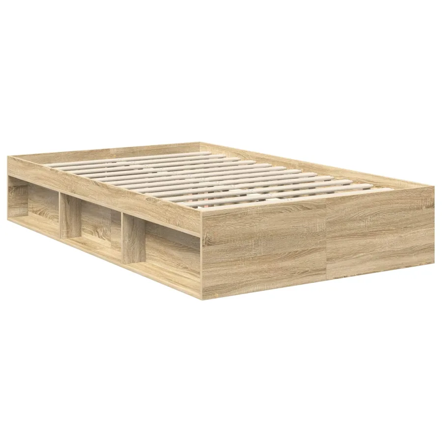 Cadre de lit Sonoma 120 x 200 cm Bois de pin massif - 5