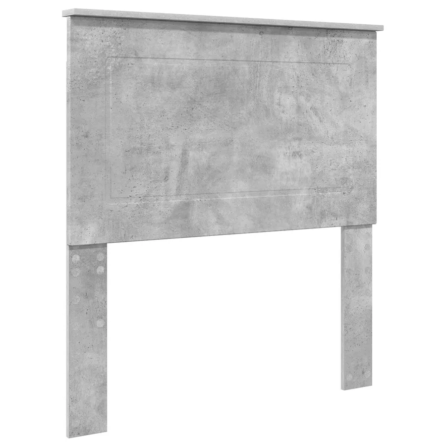 Cadre de lit Gris Béton 90 x 190 cm Bois de pin massif - 6