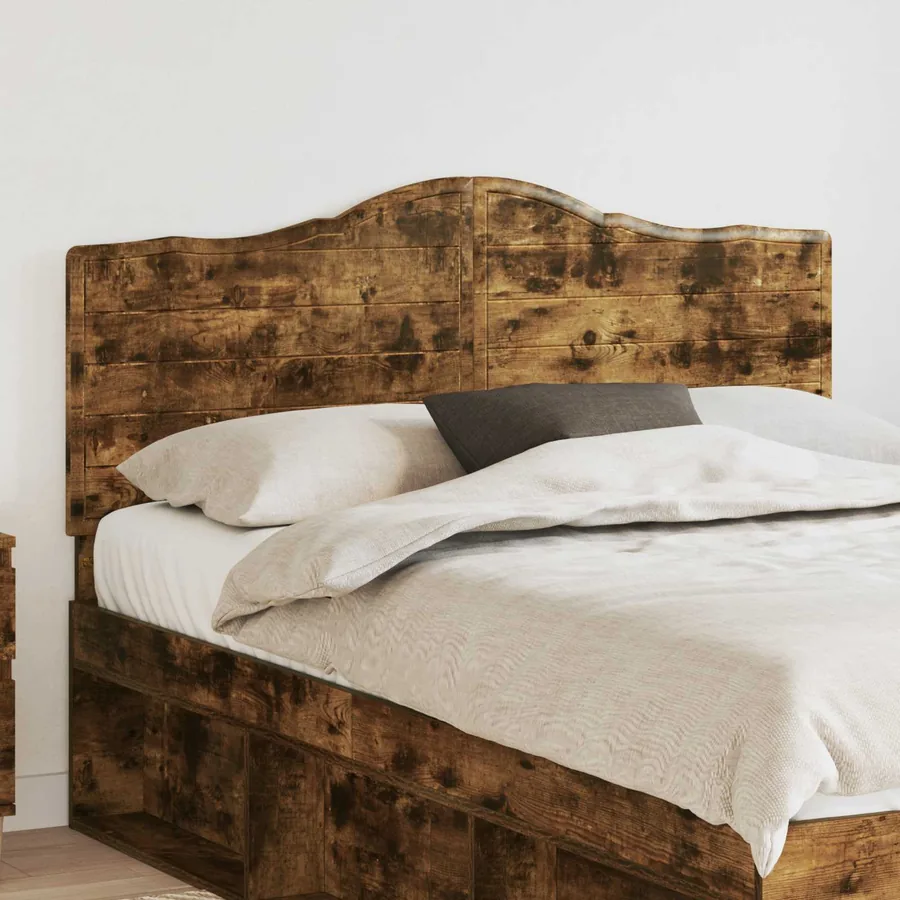 Tête de lit Chêne fumé Bois d'ingénierie