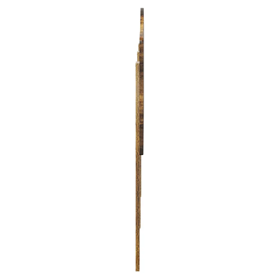 Tête de lit Chêne fumé Bois d'ingénierie - 5