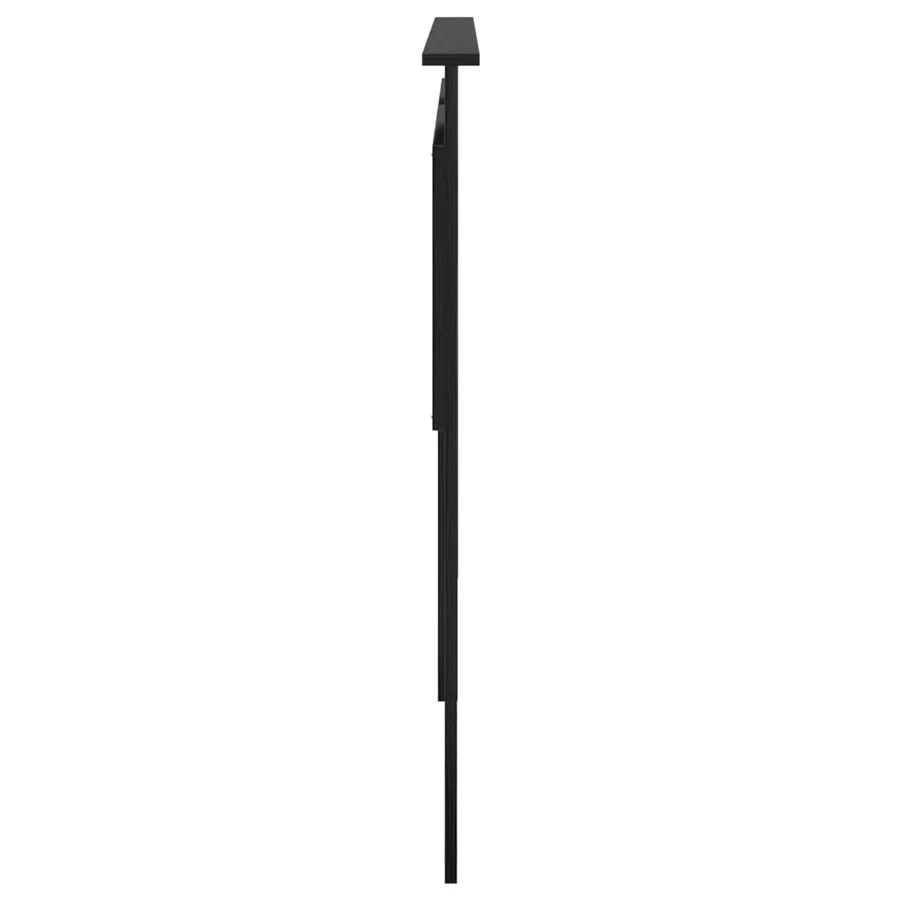 Tête de lit Chêne noir 200 cm Bois d'ingénierie - 5