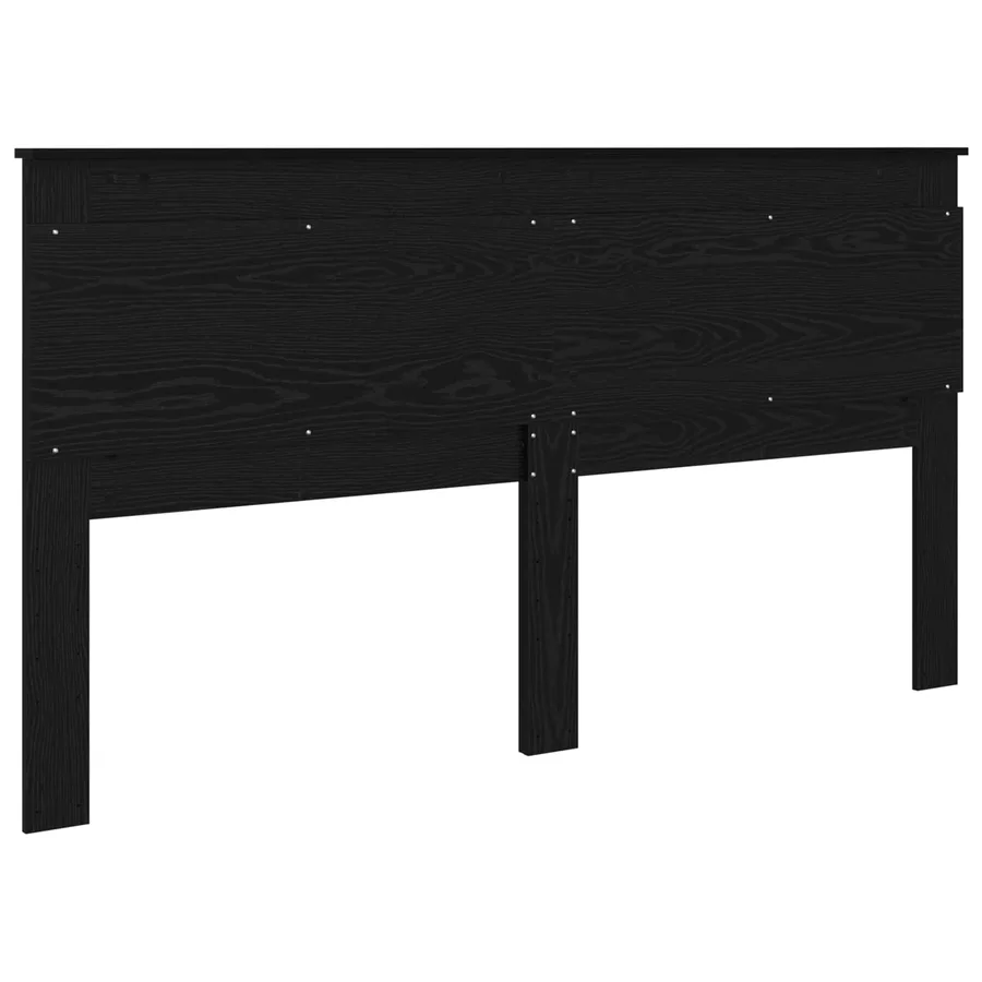 Tête de lit Chêne noir 200 cm Bois d'ingénierie - 6
