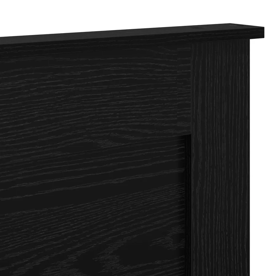 Tête de lit Chêne noir 200 cm Bois d'ingénierie - 7