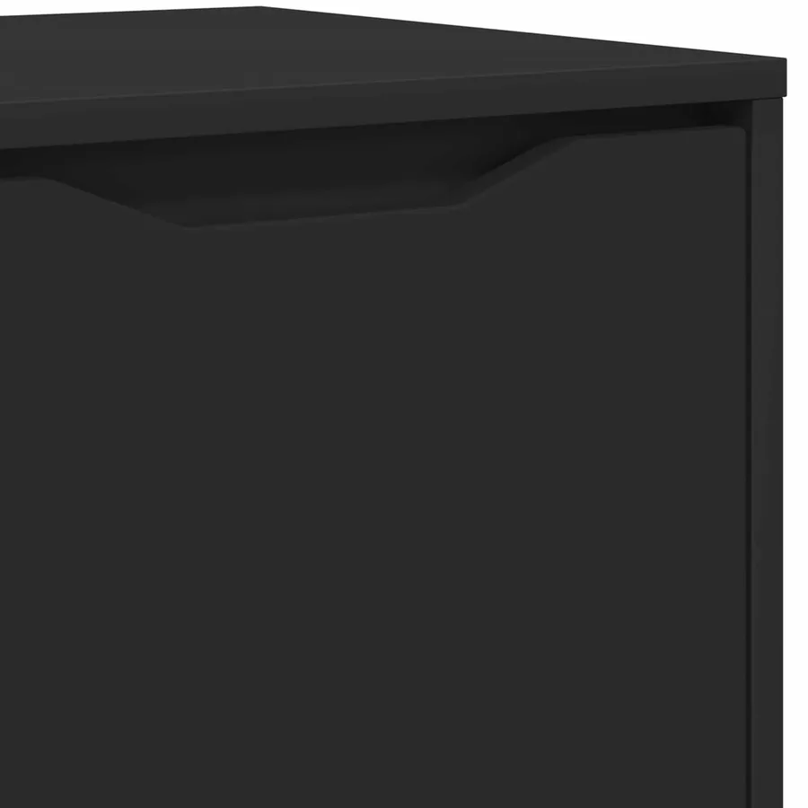 Cabinet de salle de bain Noir 40,5 x 40 x 44 cm - 12