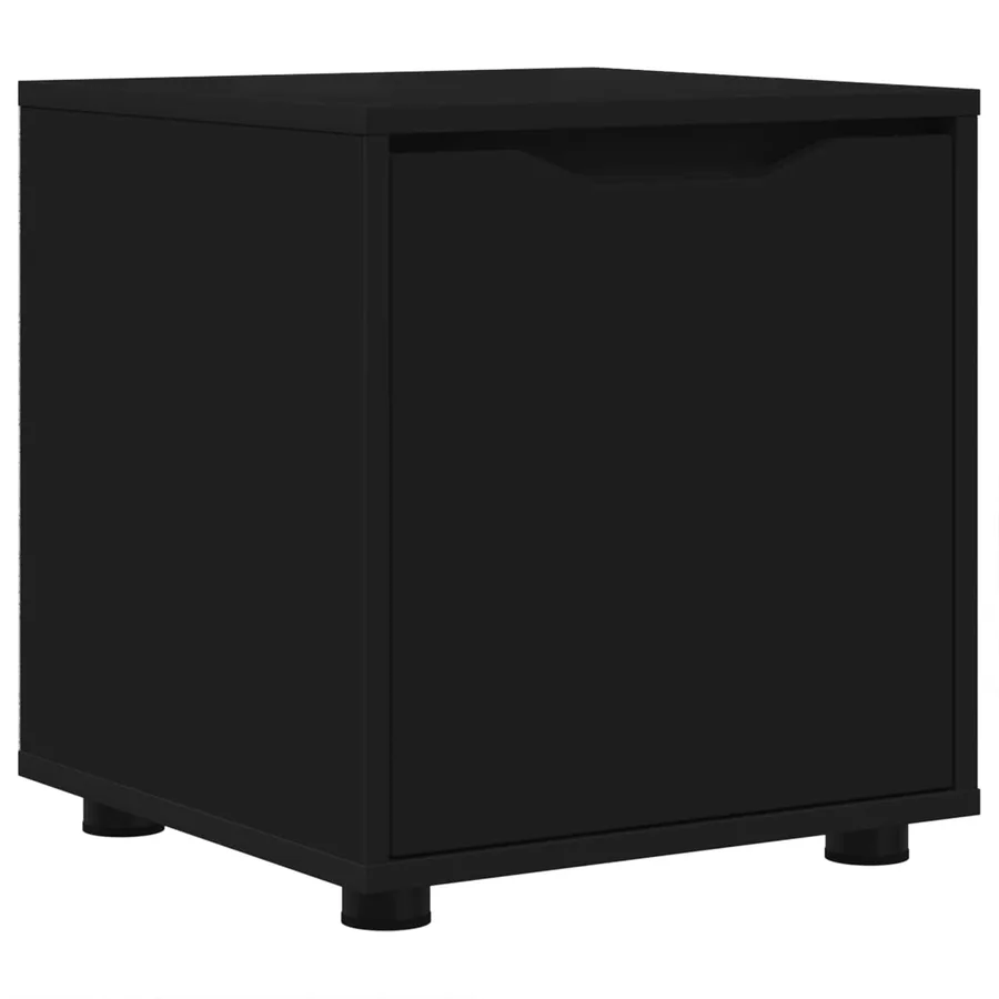 Cabinet de salle de bain Noir 40,5 x 40 x 44 cm - 2
