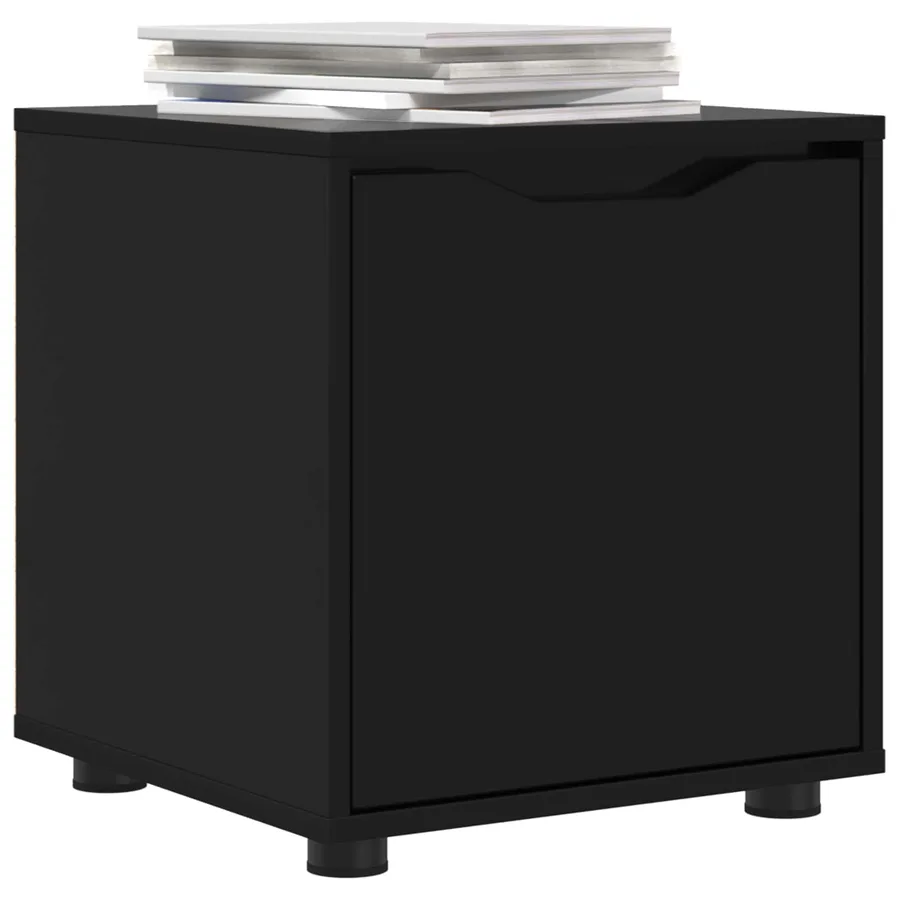 Cabinet de salle de bain Noir 40,5 x 40 x 44 cm - 3