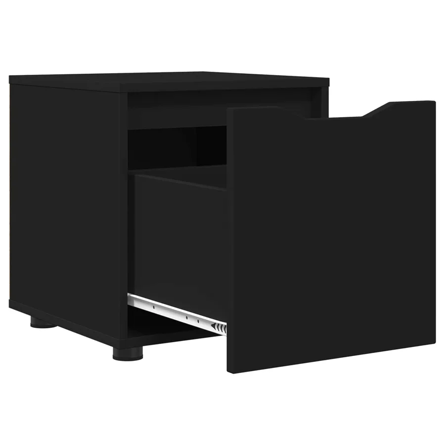 Cabinet de salle de bain Noir 40,5 x 40 x 44 cm - 7