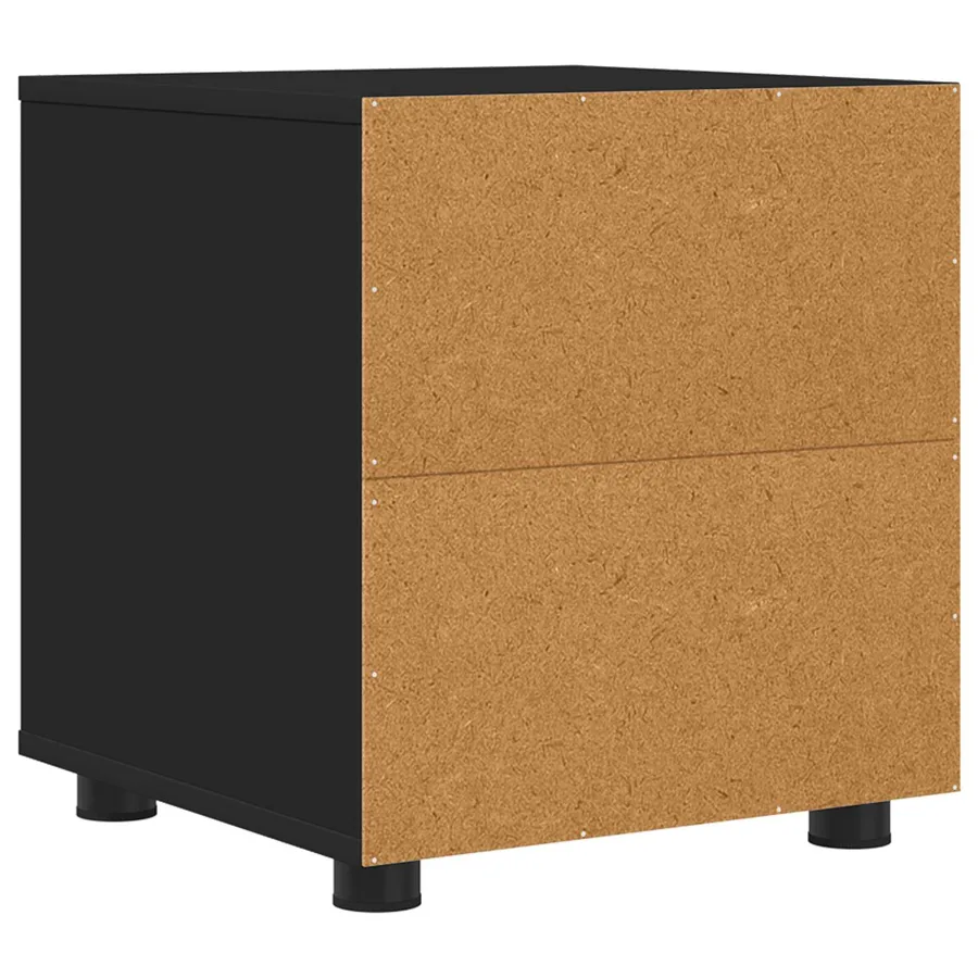 Cabinet de salle de bain Noir 40,5 x 40 x 44 cm - 8