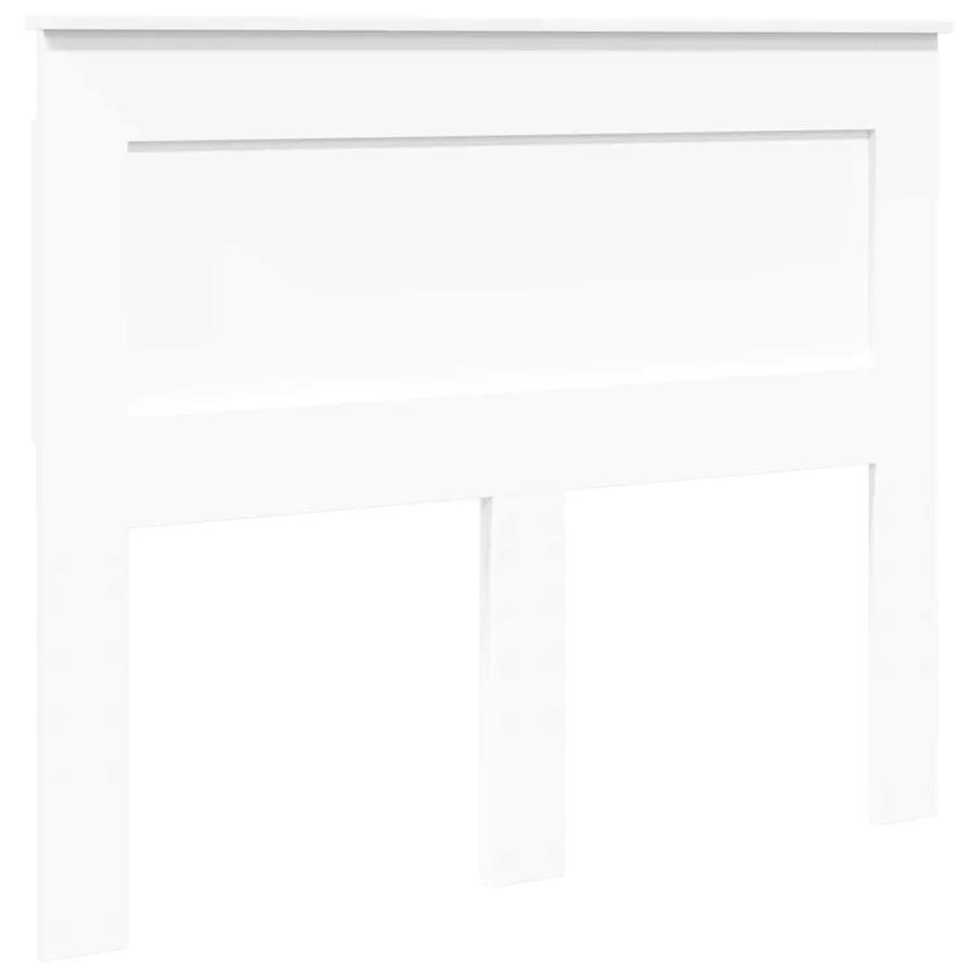 Cadre de lit avec tête de lit Blanc 120 x 200 cm Pin massif - 6