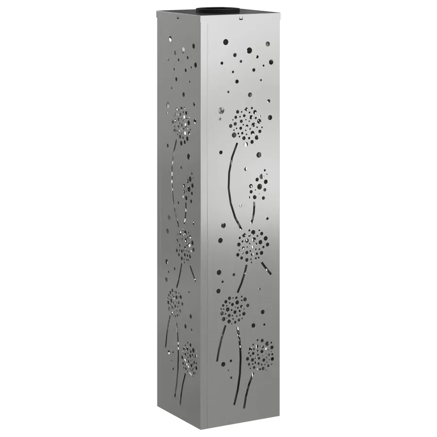 Lumière de chemin LED solaire 2 pcs Blanc chaud 18 x 18 x 80 cm - 4