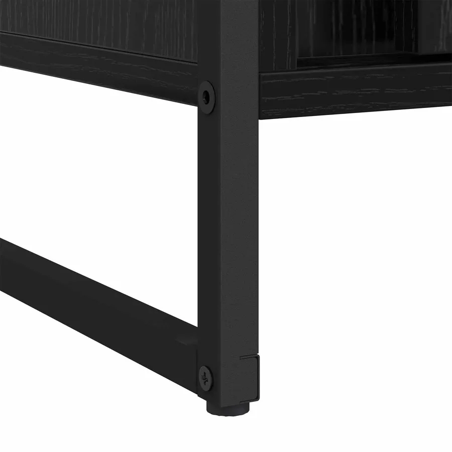 Garde-robe Chêne noir 50 x 50 x 200 cm Bois d'ingénierie - 10