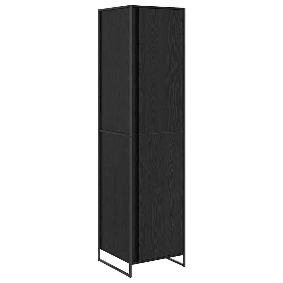 Garde-robe Chêne noir 50 x 50 x 200 cm Bois d'ingénierie - 2