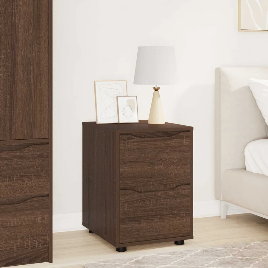 Armoire de rangement Chêne brun 40 x 48 x 57 cm