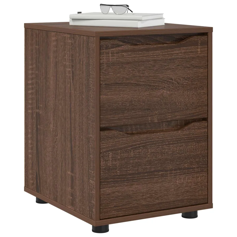 Armoire de rangement Chêne brun 40 x 48 x 57 cm - 3