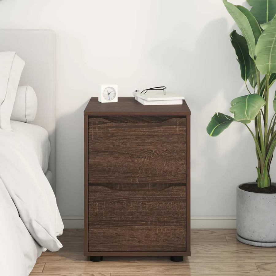 Armoire de rangement Chêne brun 40 x 48 x 57 cm - 4