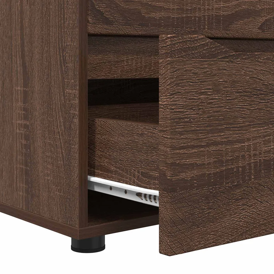 Armoire de rangement Chêne brun 40 x 48 x 57 cm - 9